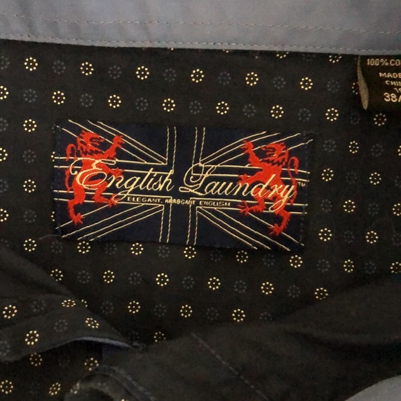 Long sleeve button down shirt S19 38/39T - Picture 8 of 9